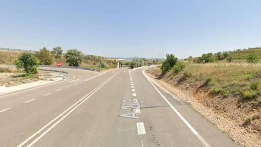 Comienza la construcción de la nueva rotonda entre la A-202 y el acceso a la A-2 en Calatayud