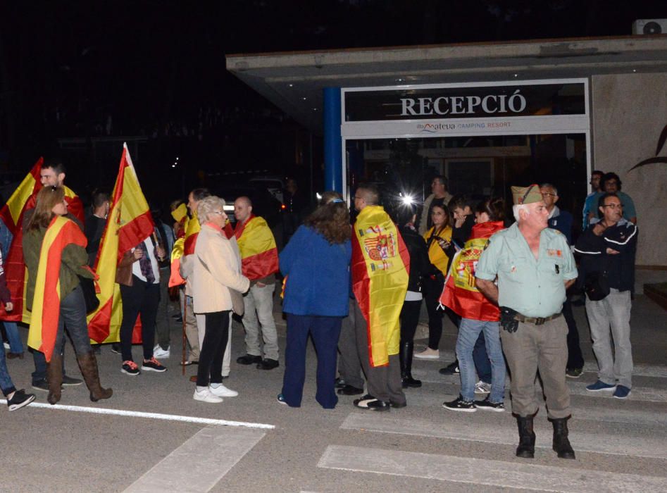 Protestes a l'Escala