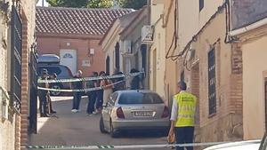 Calle de Otero donde ocurrieron ayer los disparos.