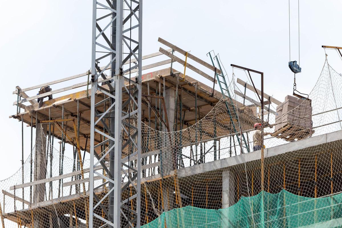 Obra en construcción.