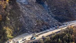 ¿Cuándo verá el Huerna la luz al final del túnel? Esta es la previsión para poner fin al argayón