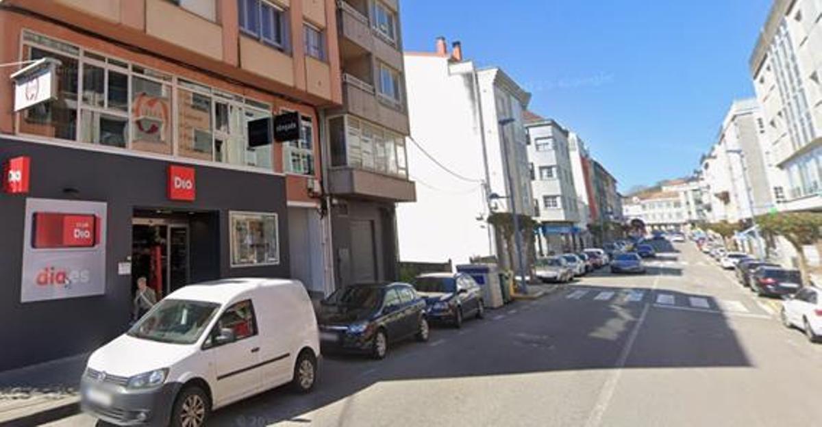 Los hechos tuvieron lugar en la Avenida Eduardo Pondal, de Ponteceso.