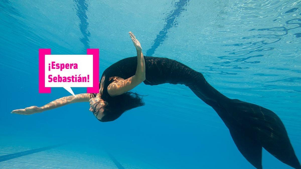 'Mermaiding' o cómo hacer deporte con cola de sirena
