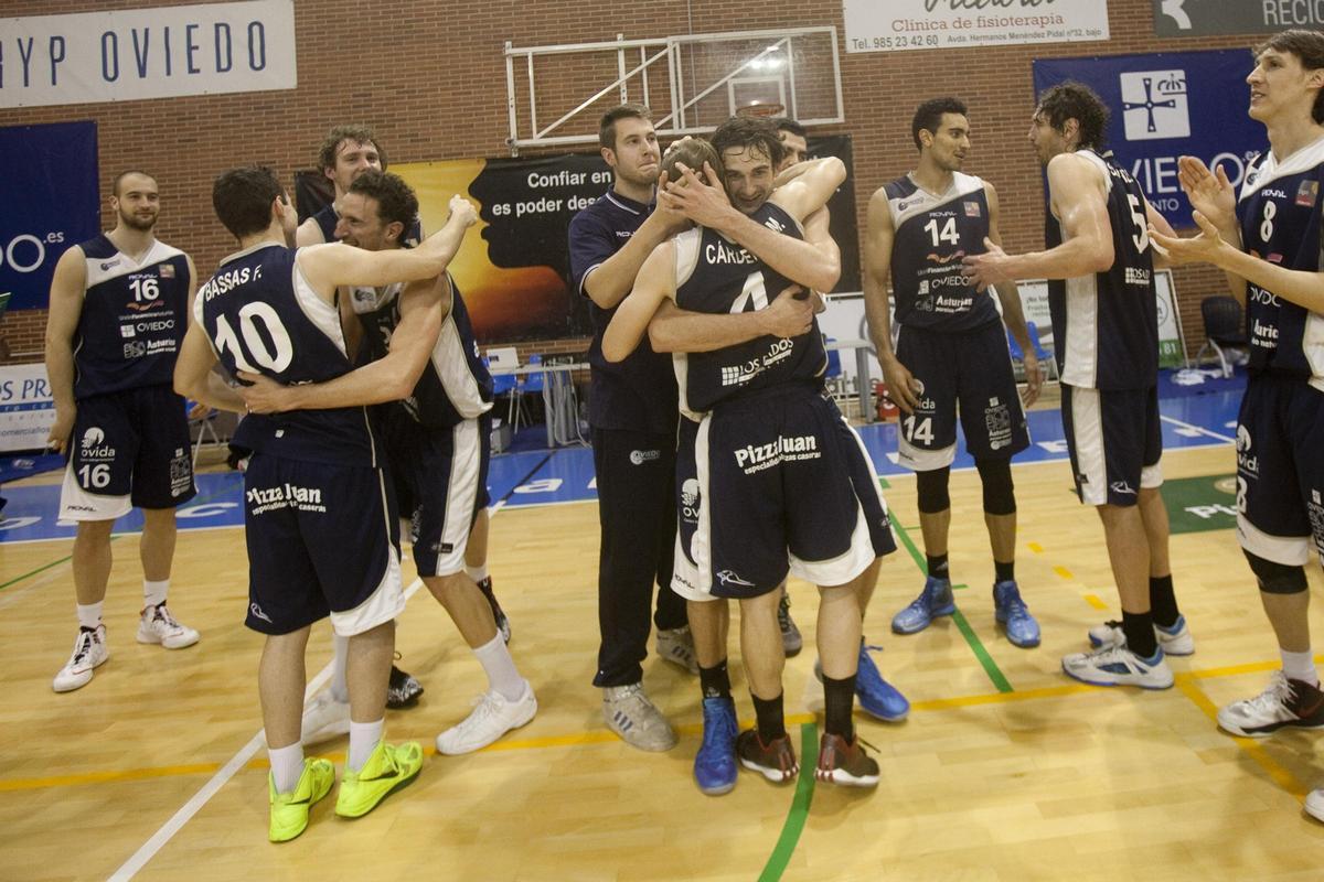 EN IMÁGENES: un repaso por los siete play-off de ascenso a la ACB que ha disputado el Alimerka Oviedo Baloncesto en su historia