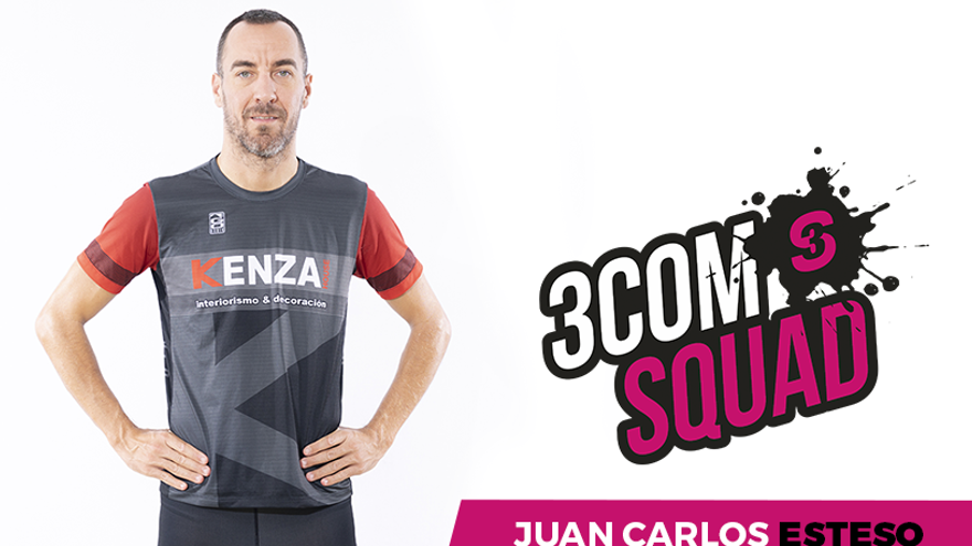 Juan Calros Esteso, con la camiseta de su nuevo equipo