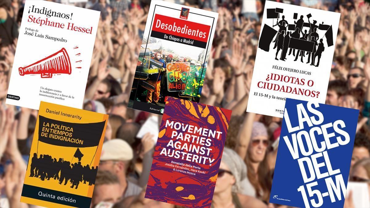 Libros centrados en el análisis del movimiento 15-M