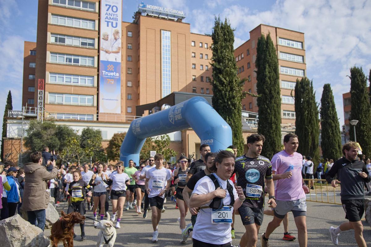 Les imatges de la Marxa Solidària pels 70 anys del Trueta