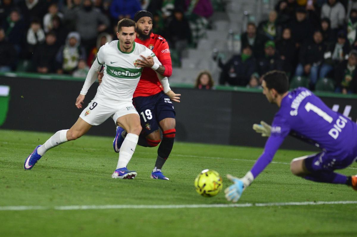 Elche CF - Osasuna: las imágenes del partido