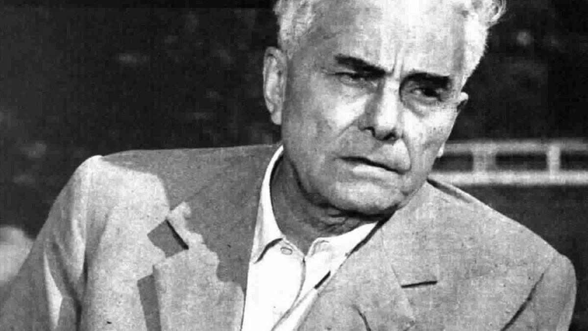 El escritor italiano Massimo Bontempelli, autor de 'Gente en el tiempo'.