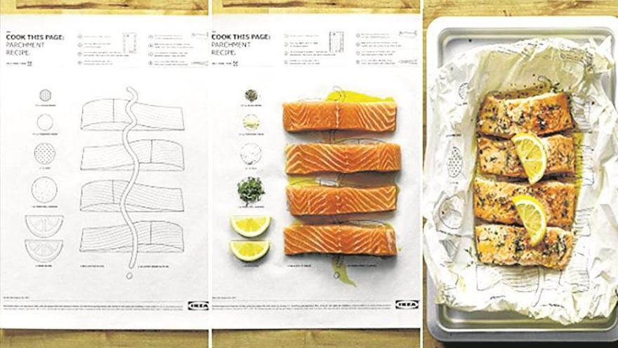 Lo último de Ikea: arranca la página de la receta y métela en el horno