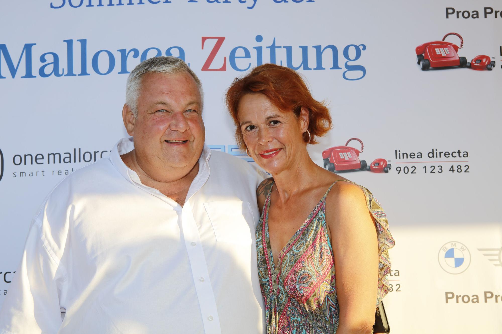 Sommerparty der Mallorca Zeitung - die Fotowand mit unseren Gästen