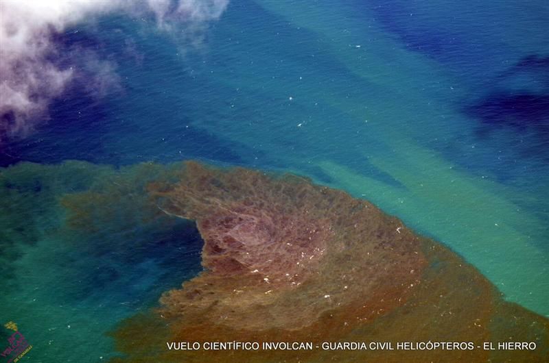 Volcán submarino de El Hierro