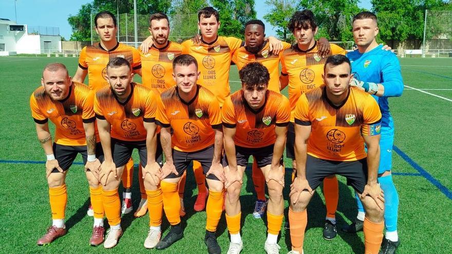 Un once titular del CE Ròtova en esta temporada