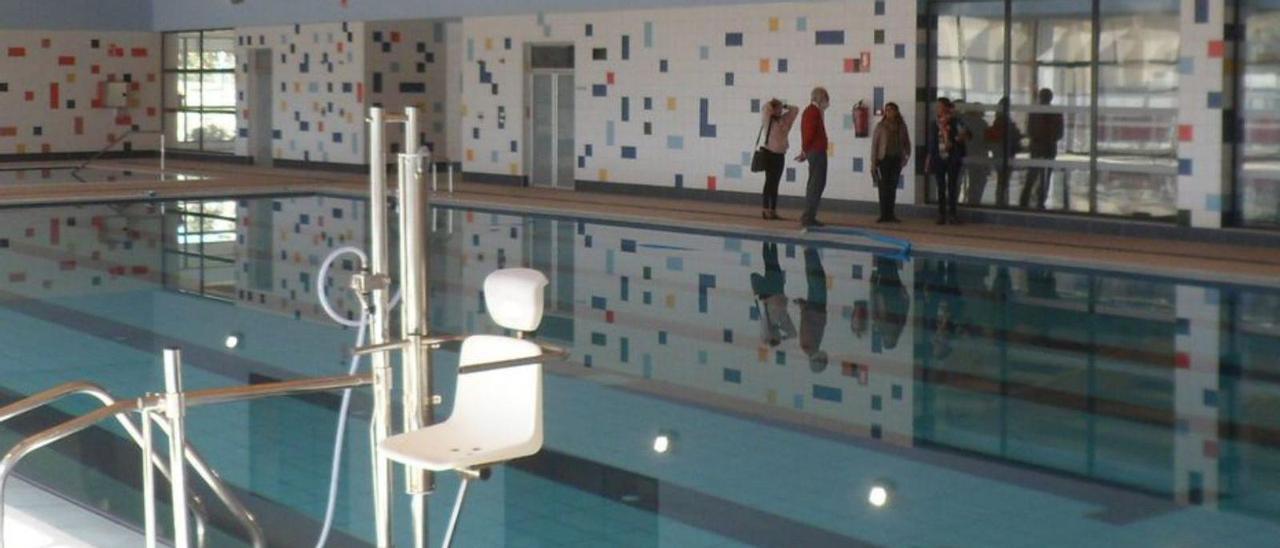 La piscina se acabó en 2016 y aún no se ha inaugurado.  | J.A.RICO