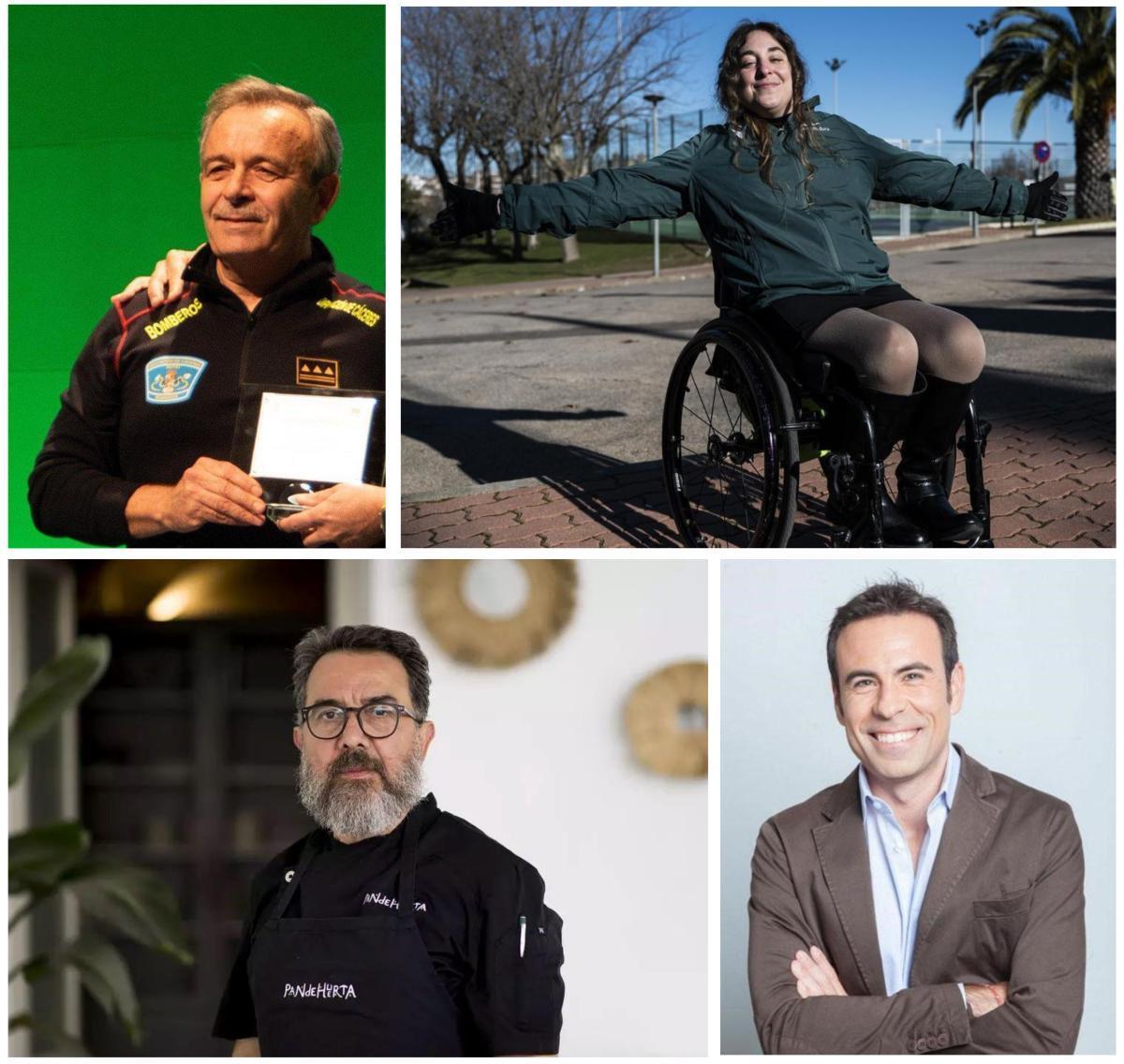 Premiados con la Tenca de Oror este año.