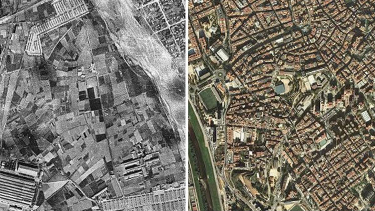 El antes y el después del río Llobregat