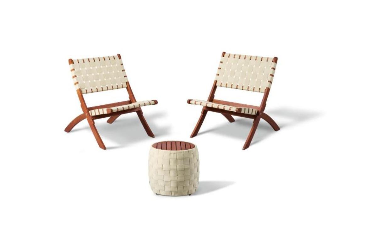Mañana se esperan colas kilométricas en Lidl para conseguir el set de sillas plegables y mesa de terraza más barato del mercado: en liquidación y acabado de madera