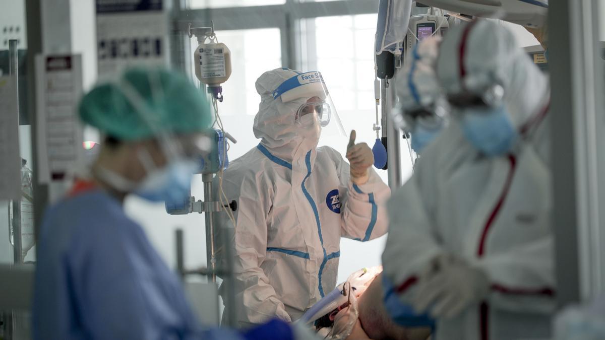 La UCI del Hospital Universitario de Son Espases durante la pandemia.