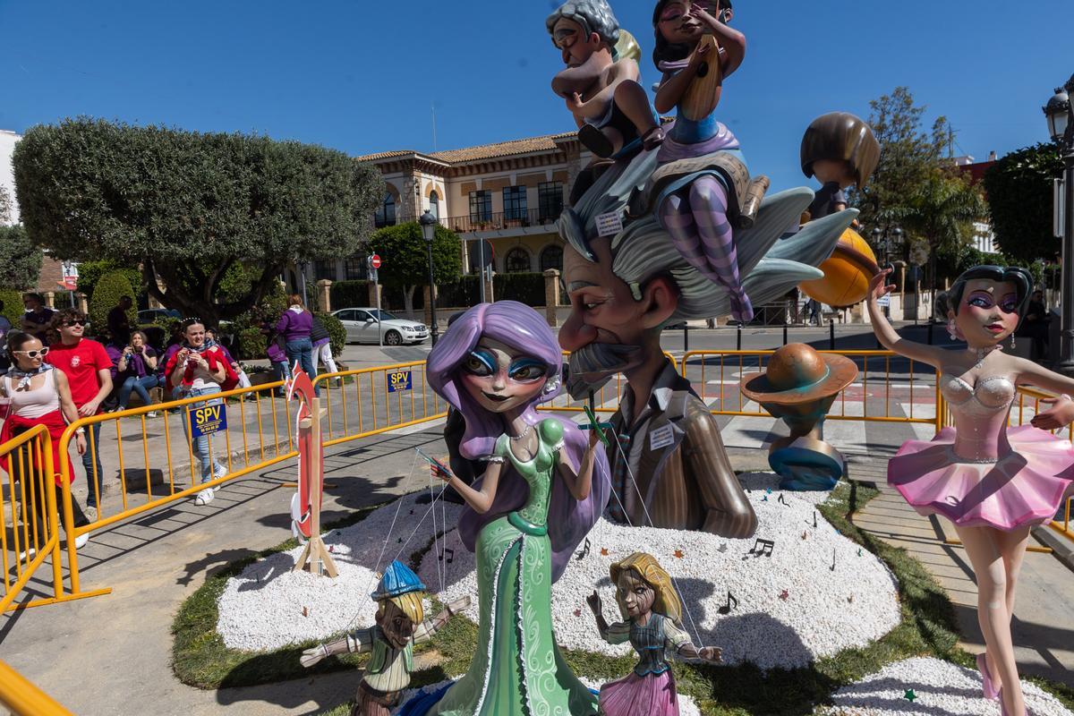 La Cañada gana el premio a la Falla en Paterna La Cañada gana el premio a la Falla en Paterna