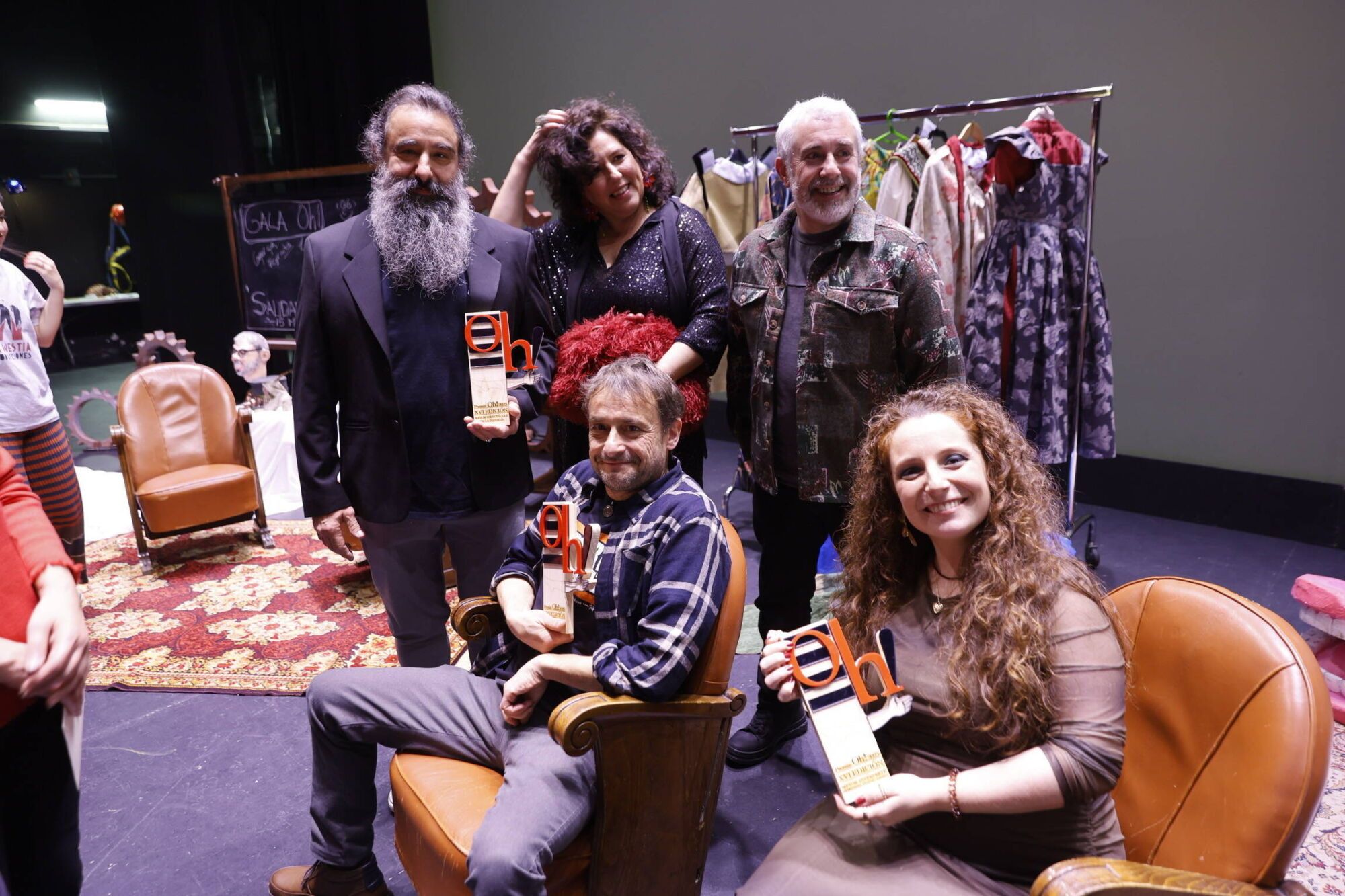 EN IMÁGENES: La entrega de los premios "Oh!" del teatro asturiano