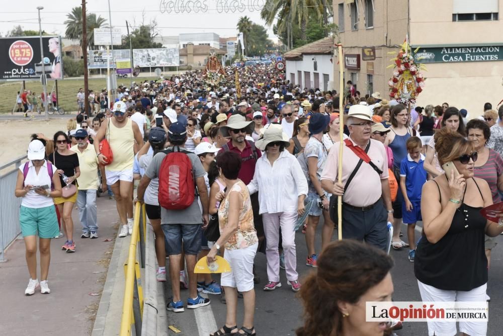 Romería de la Virgen de la Fuensanta: Paso por Alg