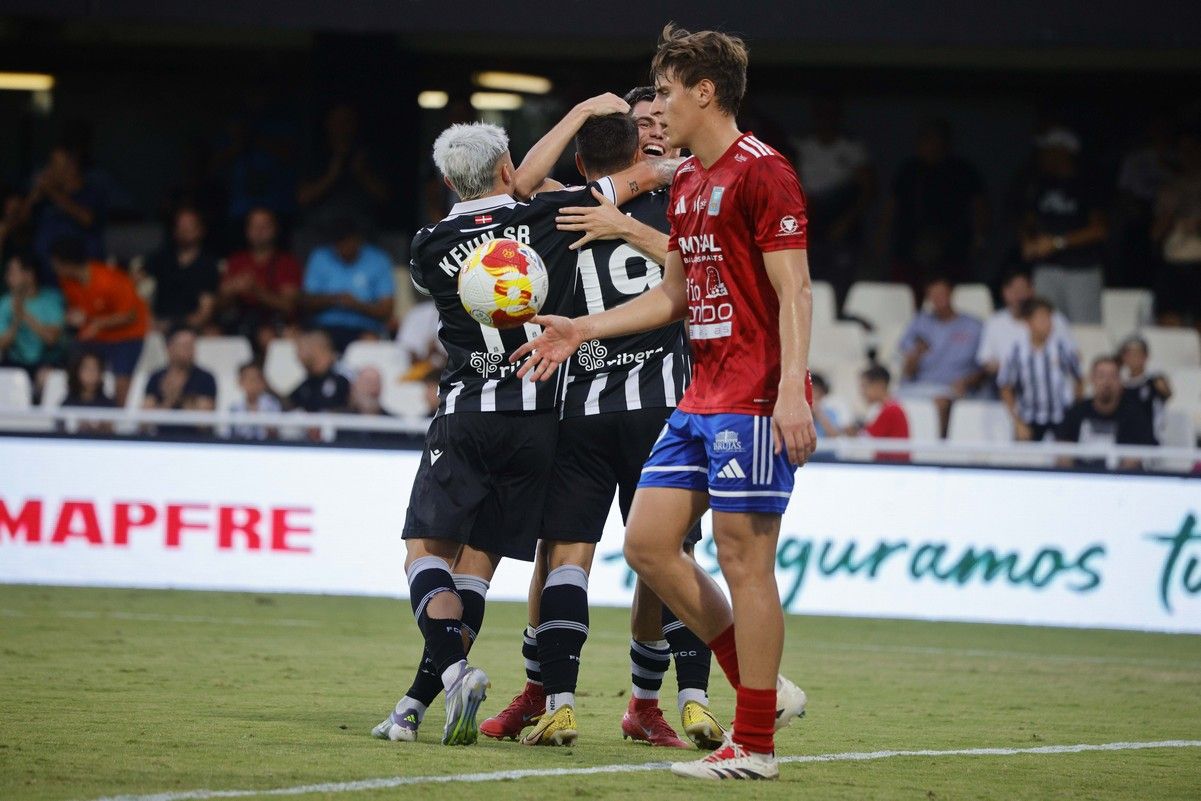 La victoria del FC Cartagena sobre el Tarazona, en imágenes