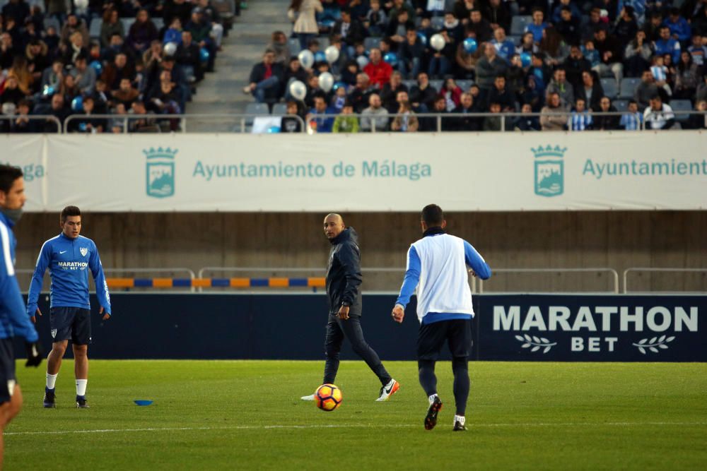 Jornada de puertas abiertas del Málaga CF