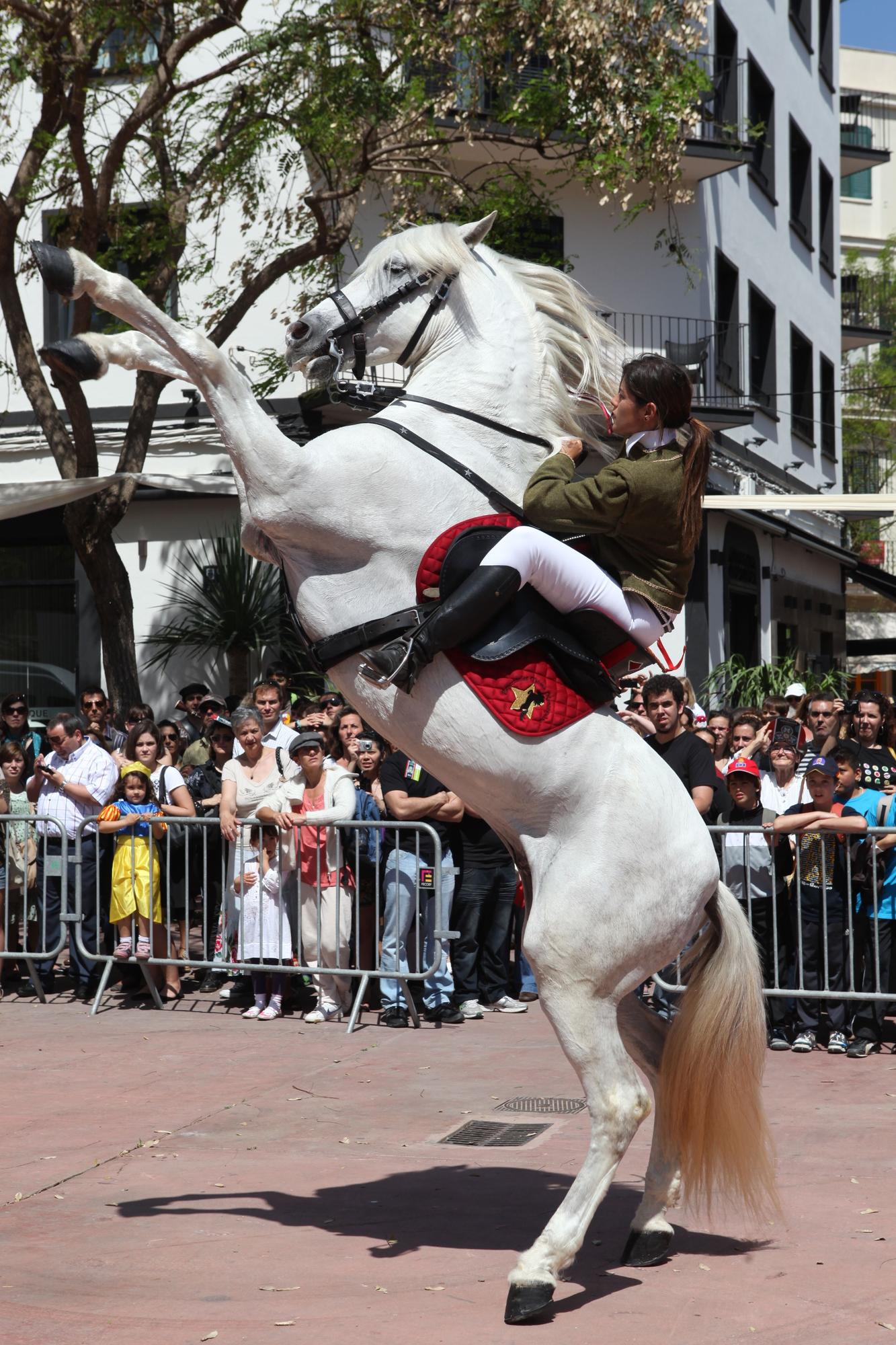 Edición de 2011 de la Feria Medieval de Ibiza.