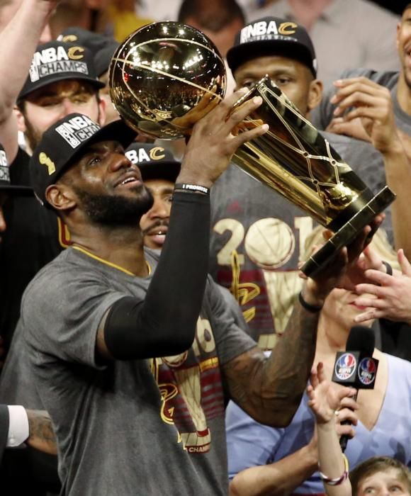 Los Cavaliers, campeones de la NBA