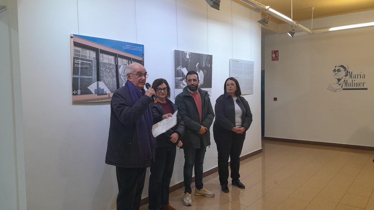 El estudioso Buenaventura Navarro, en una intervención.