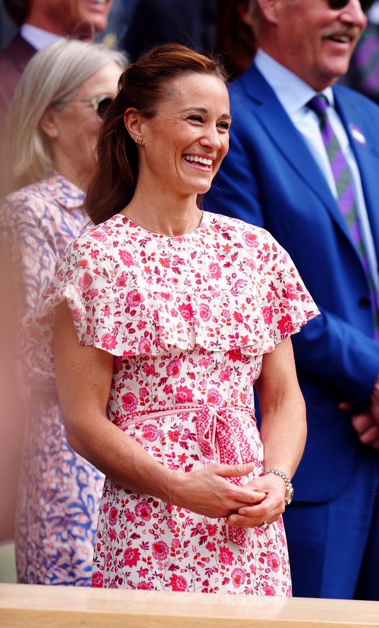 Pippa Middleton en la final del campeonato de Wimbledon