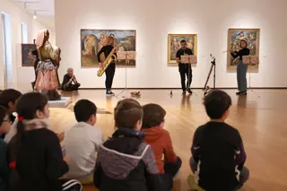 Así conocen a Laxeiro niños de 7 y 8 años: música y juegos