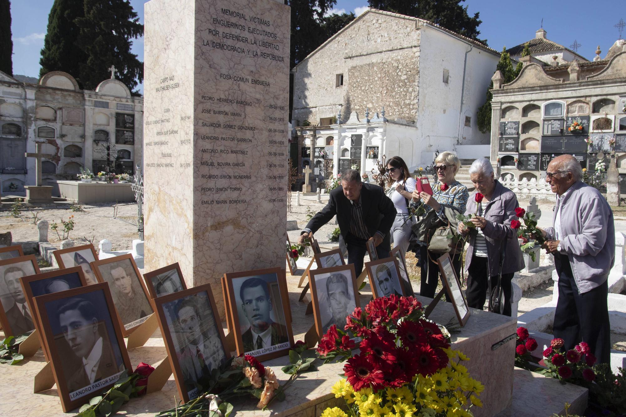 Memorial en recuerdo de las víctimas del franquismo en Enguera