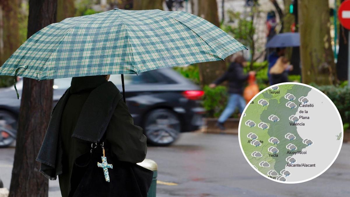 El tiempo en Valencia será lluvioso este fin de semana, según pronostica la Aemet: dónde y cuándo lloverá más.