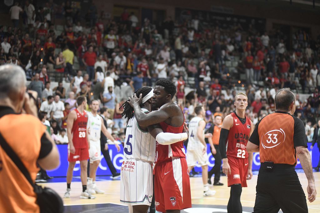 Todas las imágenes de la semifinal de la Supecopa entre el UCAM Murcia y el Unicaja