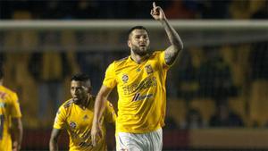 Antológica actuación de Gignac: 4 goles y goleada de Tigres