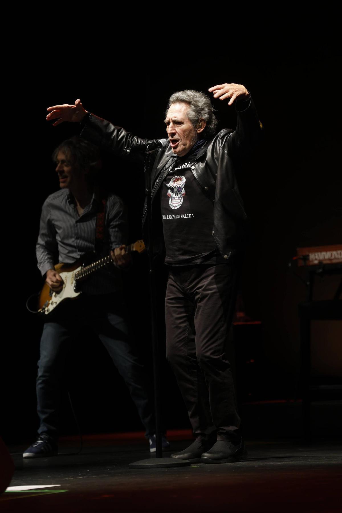 Concierto de Miguel Ríos en el Teatro de La Laboral
