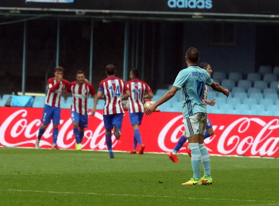 El Atlético de Madrid arrasó al Celta en una segunda parte para el olvido después de que los vigueses hubieses sido superiores durante los primeros cuarenta y cinco minutos