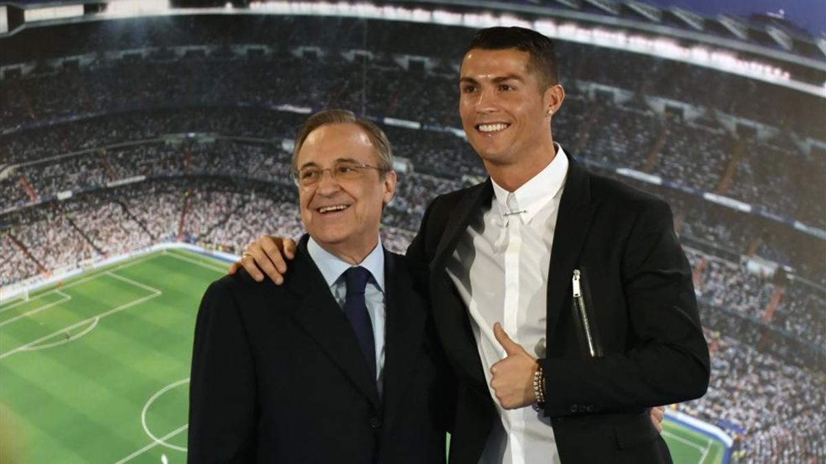 Florentino Pérez sigue mimando a su gran estrella Cristiano Ronaldo