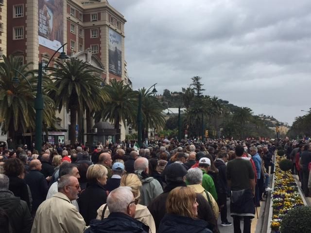 Concentración en Málaga por unas pensiones "dignas"