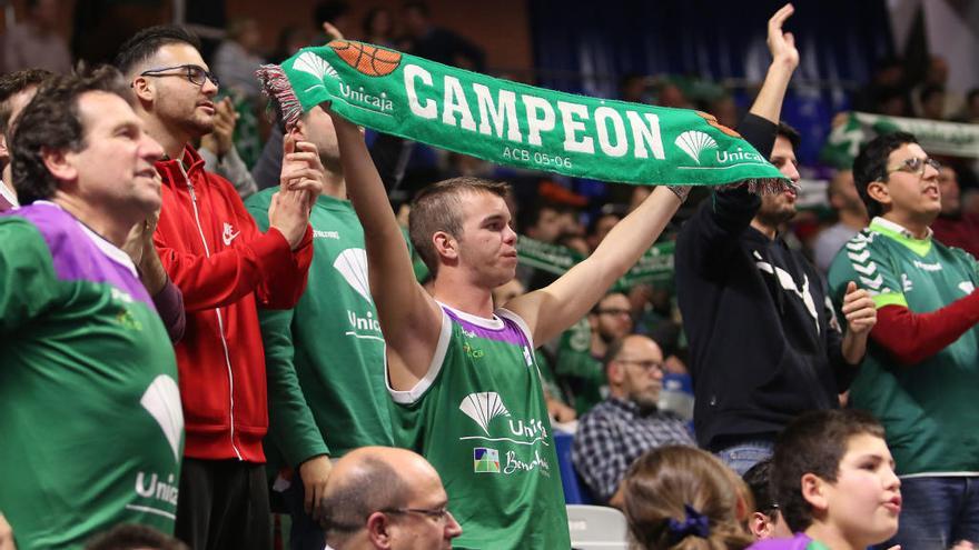 Aficionados del Unicaja.