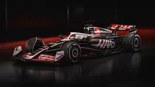 Haas se viste de negro para 2024