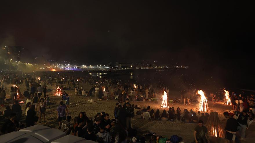 Sol, nubes y poca probabilidad de lluvia para el San Xoán en A Coruña