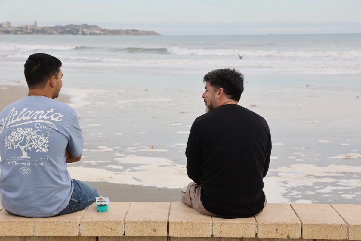 El temporal marítimo afecta al Postiguet