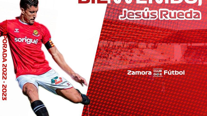 Jesús Rueda, nuevo jugador del Zamora CF