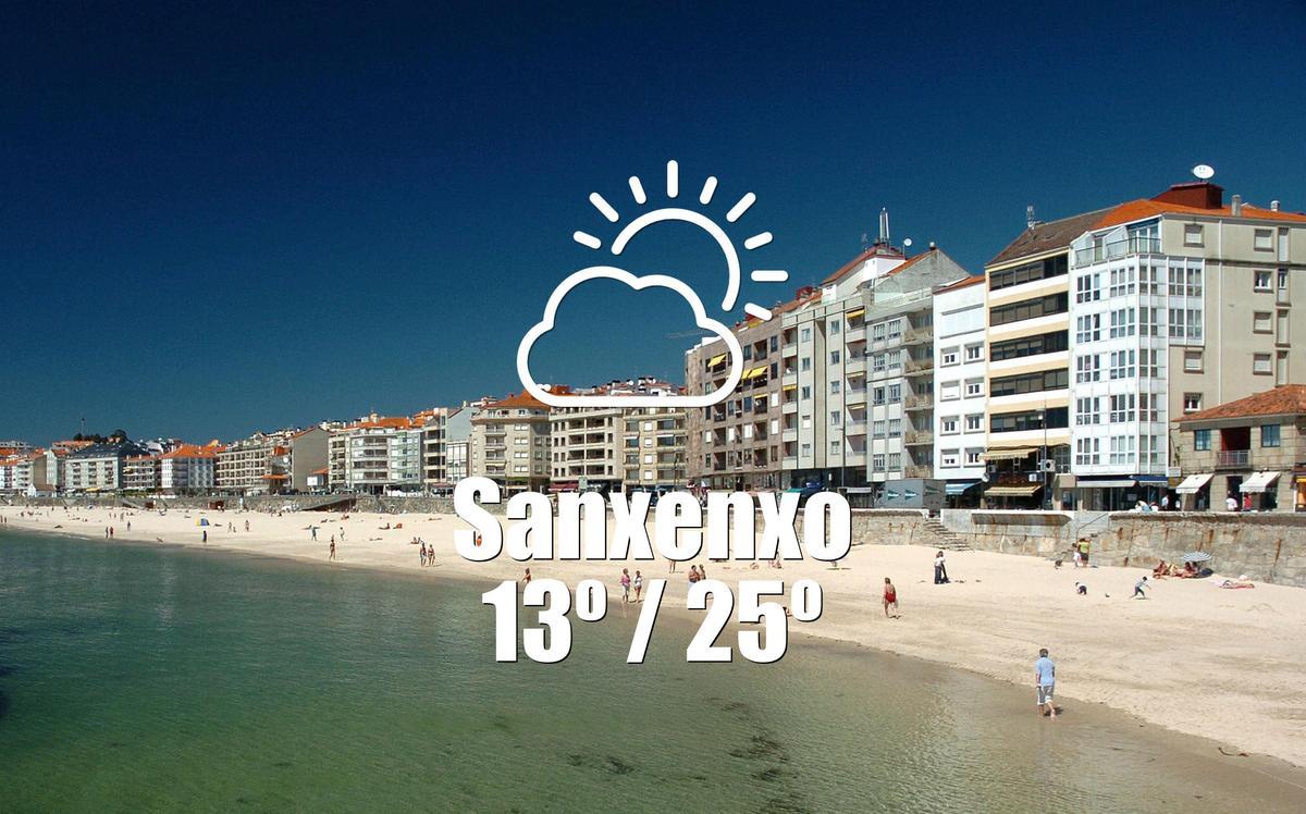 El tiempo en Sanxenxo: previsión meteorológica para hoy, lunes 27 de abril