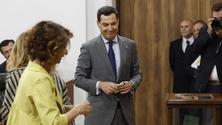 PP y Vox avanzan en Andalucía hacia un pacto lento