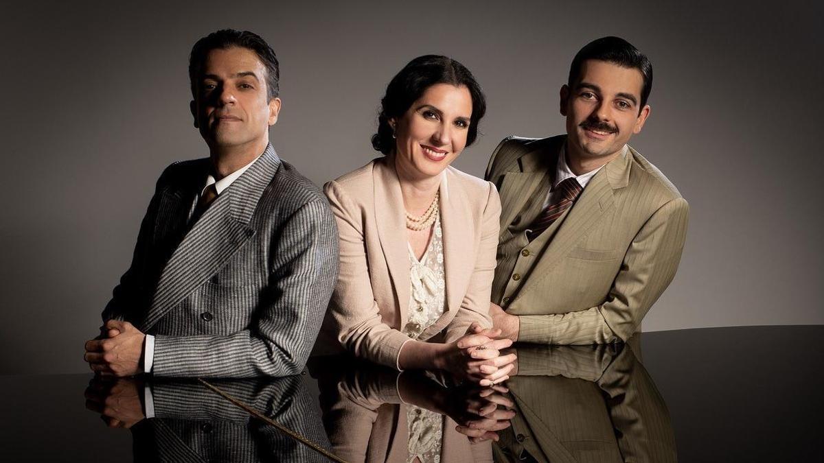 Alejandro Vera, Diana Navarro y Avelino Piedad son los tres protagonistas de la obra.