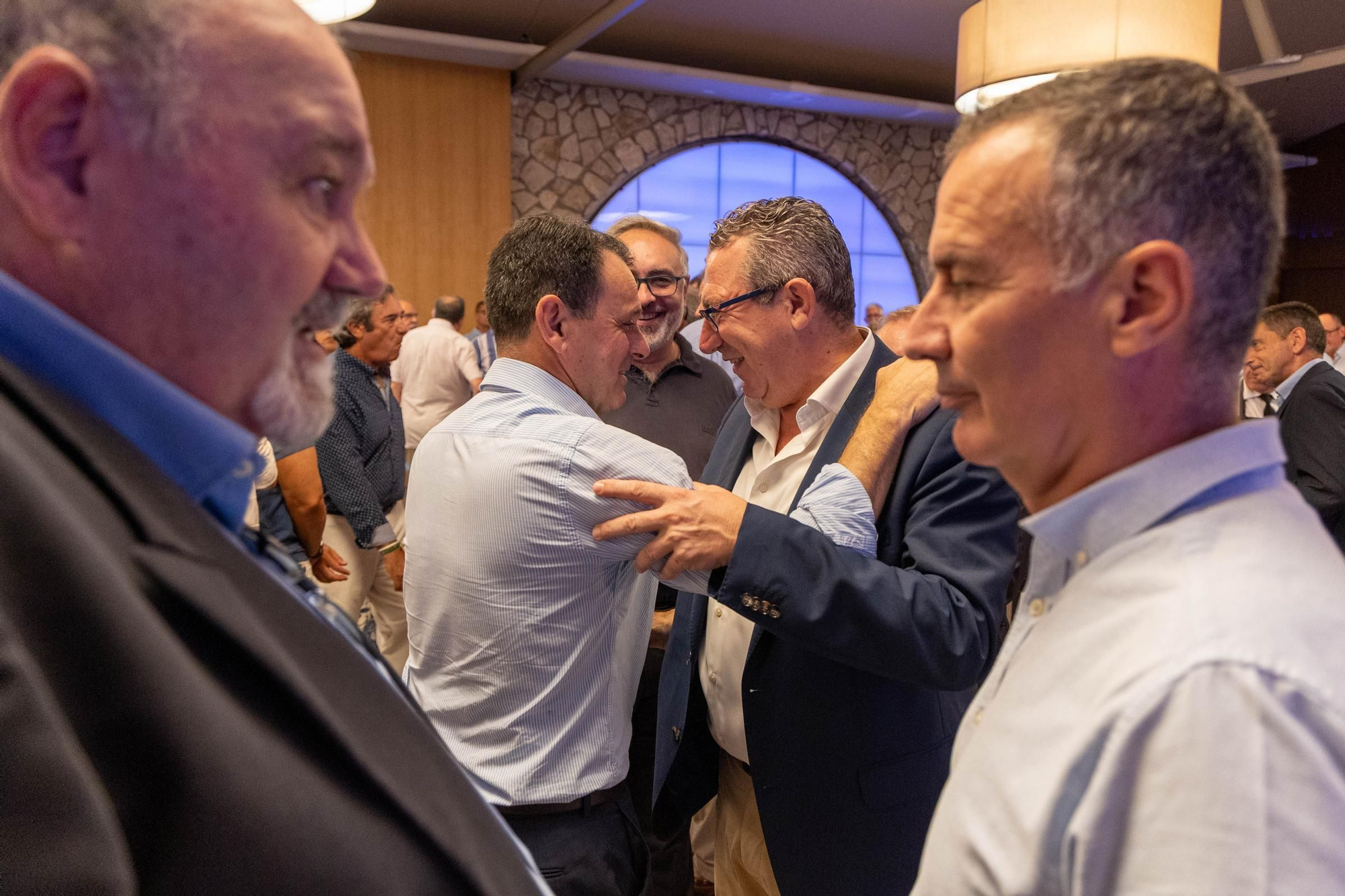 Comida de despedida al Coronel de la Guardia Civil de la Comandancia de Alicante, José Hernández Mosquera