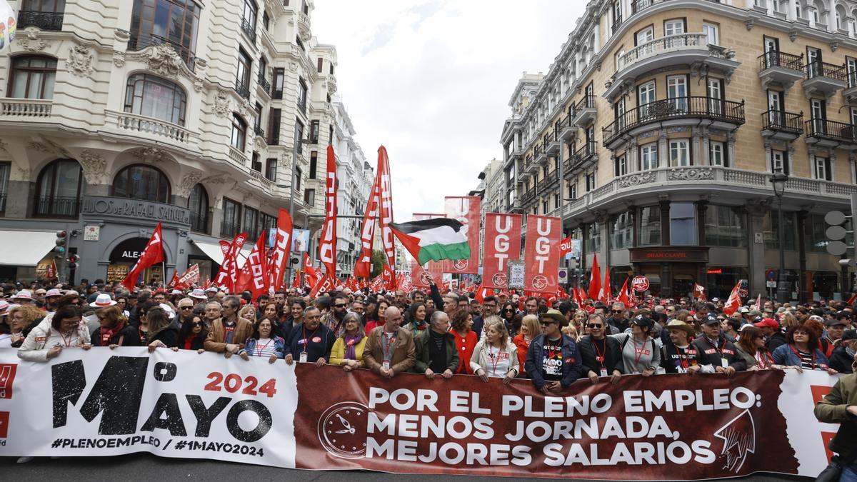 Manifestación Primero de Mayo